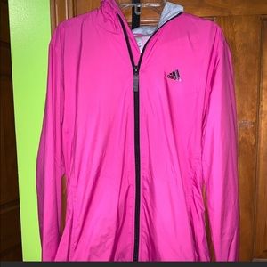 Adidas Pink Lightweight Jacket